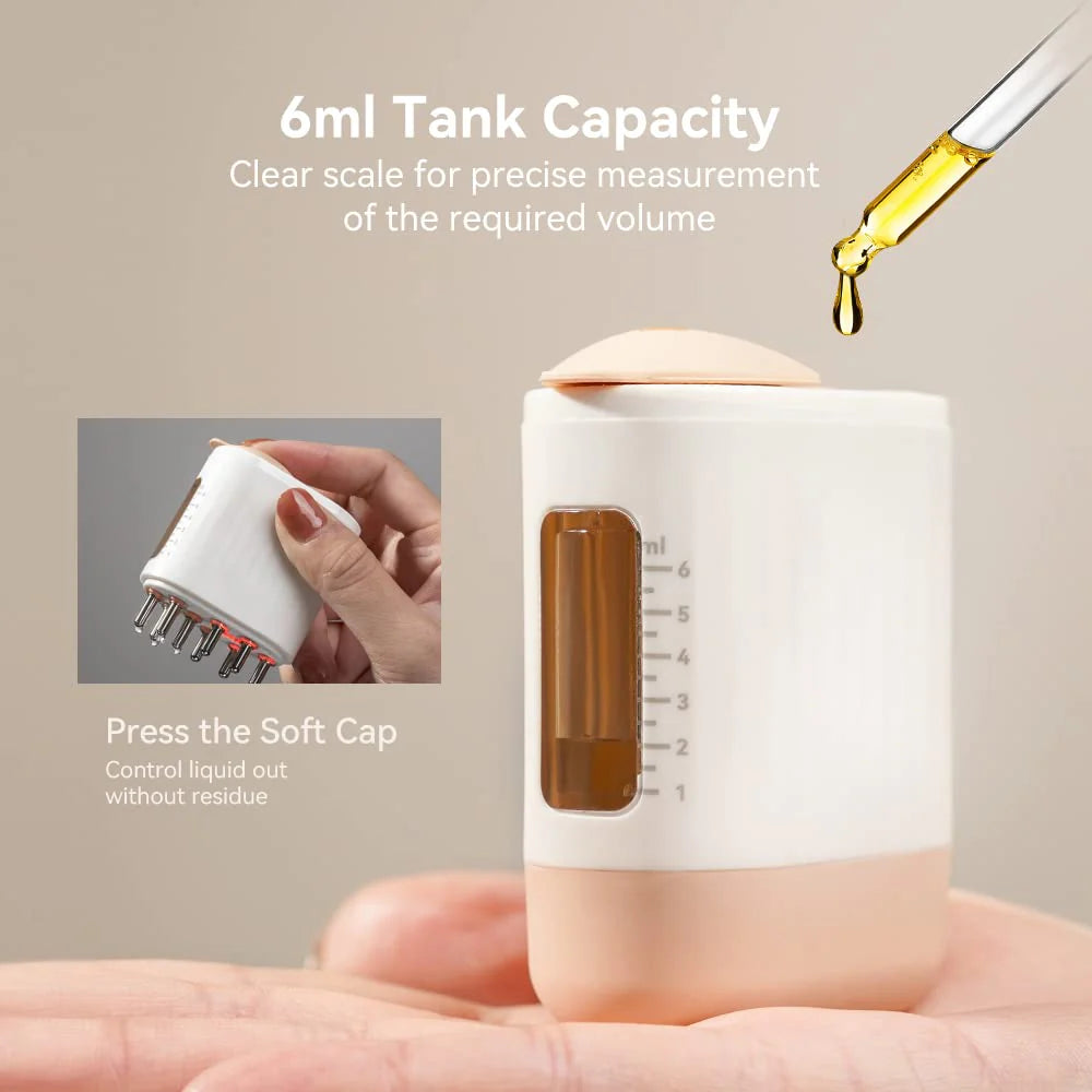 Electric Hair Oil Applicator and Scalp Massager