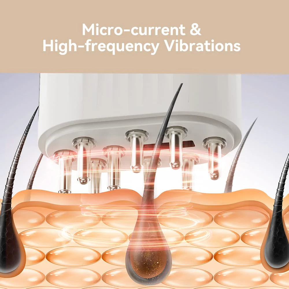 Electric Hair Oil Applicator and Scalp Massager